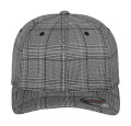 Glen Check Cap, schwarz/weiß