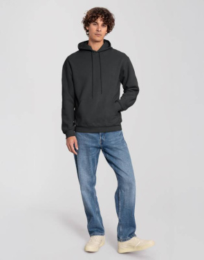 Kultiger Premium-Kapuzenpullover, schwarz – Fruit of the Loom (4)
