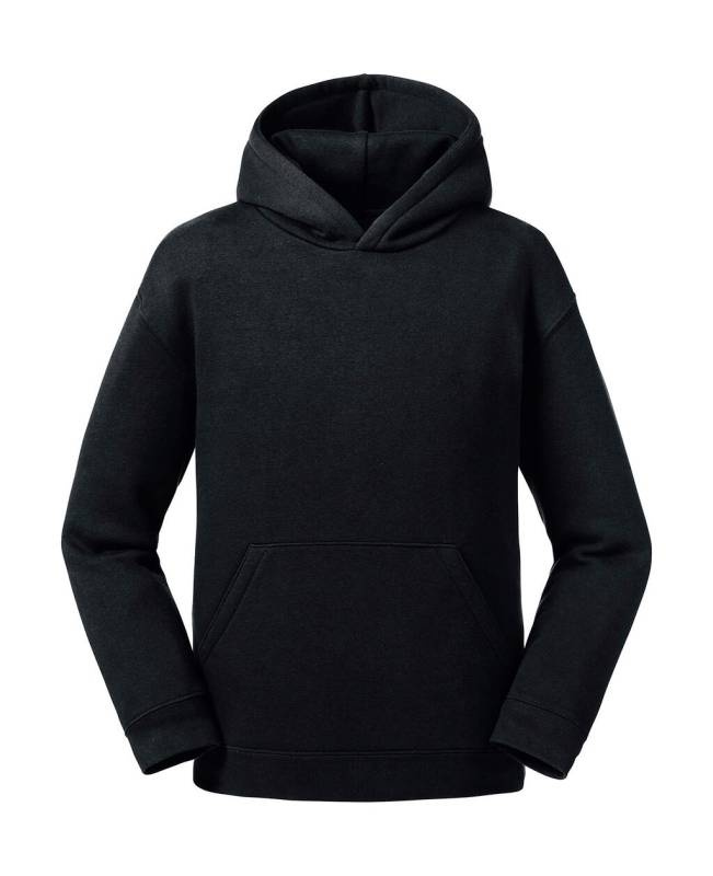 Authentischer Kapuzenpullover für Kinder, schwarz – Russell Athletic (1)