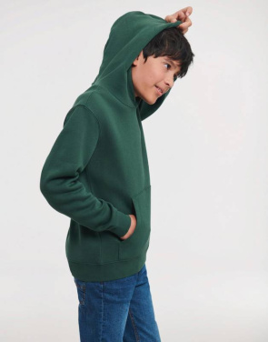 Authentischer Kapuzenpullover für Kinder, bordeauxrot – Russell Athletic (3)
