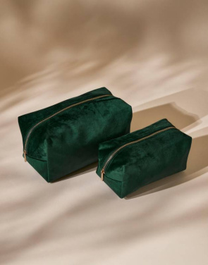 Samt-Kulturbeutel/Accessoires, Mondstein – Bagbase (4)