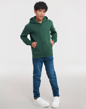 Authentischer Kapuzenpullover für Kinder, flaschengrün – Russell Athletic (4)