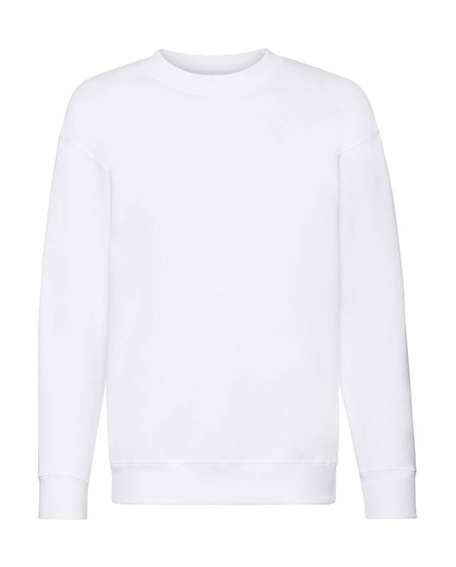 Premium-Sweatshirt für Kinder, weiß – Fruit of the Loom (1)