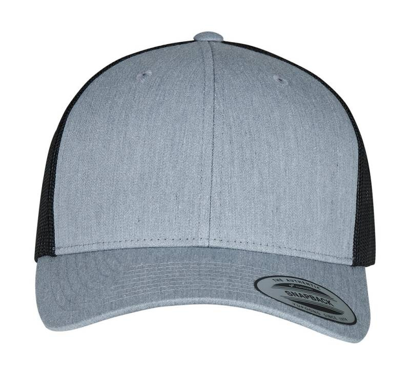 Retro Trucker Zweifarbig, Heather/Black – Classics (1)