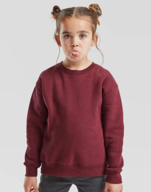 Premium-Sweatshirt für Kinder, graumeliert – Fruit of the Loom (2)