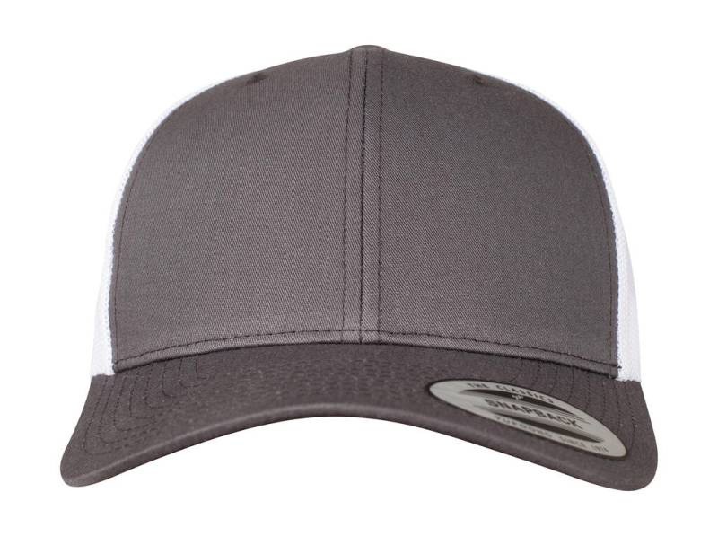 Retro Trucker Zweifarbig, dunkelgrau/weiß – Classics (1)