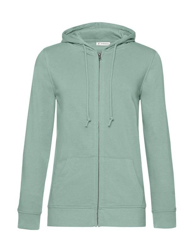 Inspire Kapuze mit Reißverschluss /Damen, Salbei – B&C (1)