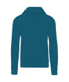 Unisex-Kapuzenpullover ohne Etikett mit charakteristischer Aufschrift, Benzin