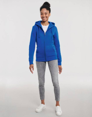 Damen-Kapuzenpullover mit Reißverschluss, bordeauxrot – Russell Athletic (4)