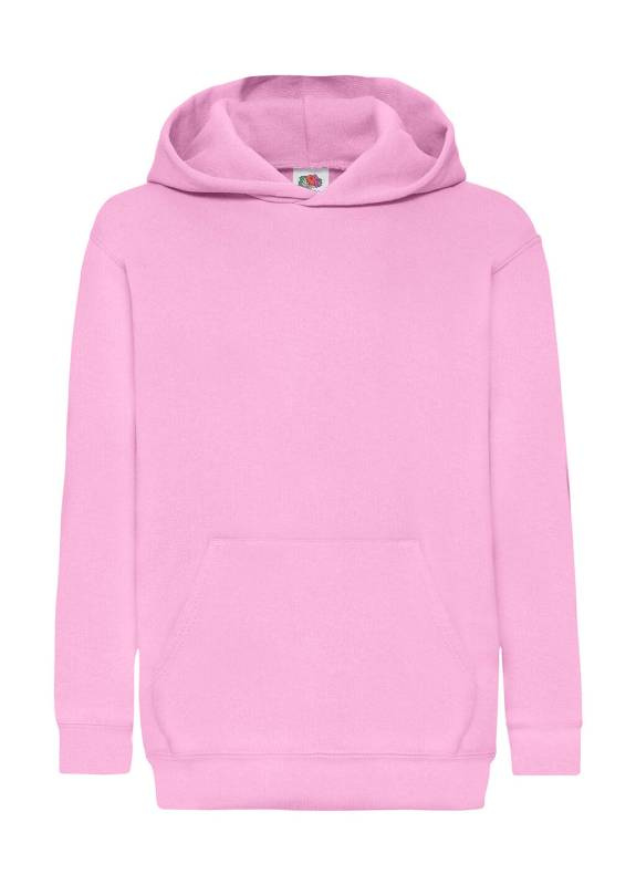 Klassischer Kapuzenpullover für Kinder, Hellrosa – Fruit of the Loom (1)