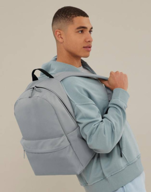 Premium-Rucksack aus Recyclingmaterial, schwarz – Bagbase (3)