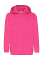 Klassischer Kapuzenpullover für Kinder, fuchsia, Fuchsie