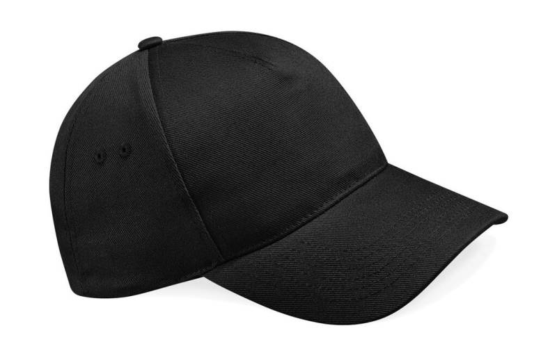 Ultimative 5-Panel-Kappe, schwarz – Beechfield (1)