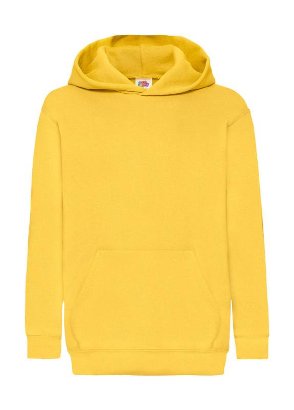 Klassischer Kapuzenpullover für Kinder, Sonnenblume – Fruit of the Loom (1)