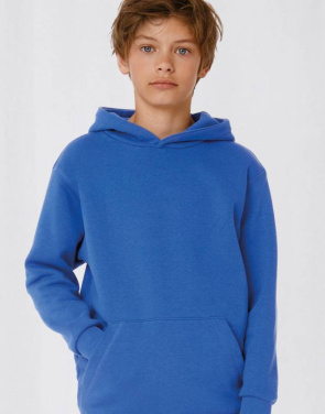 Kapuzenpullover/Kinder-Sweatshirt, weiß – B&C (2)