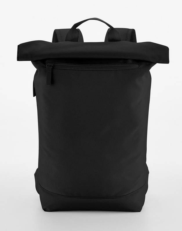 Simplicity Roll-Top Rucksack Lite, schwarz – Bagbase (1)