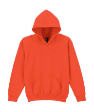 Kapuzenpullover für Jugendliche aus schwerem Material, orange