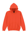 Kapuzenpullover für Jugendliche aus schwerem Material, orange