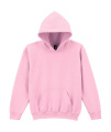 Kapuzenpullover für Jugendliche aus schwerem Material, Hellrosa