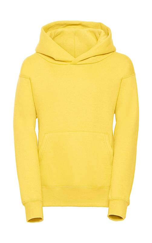 Kinder-Kapuzenpullover, gelb – Russell Athletic (1)