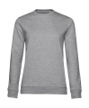 #Set In /Damen French Terry, graumeliert, Heidegrau