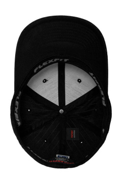 Nadelstreifenkappe, schwarz/weiß – Flexfit (4)