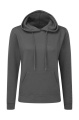 Kapuzenpullover für Damen, grau