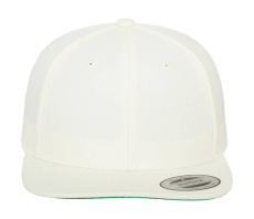 Klassische Snapback-Kappe, naturfarben