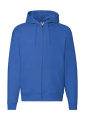 Premium Kapuzen-Sweatshirt mit Reißverschluss, königsblau, Königlich
