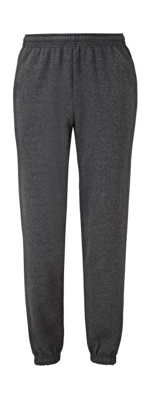 Klassische Jogginghose mit elastischem Bündchen, Dunkelgrau meliert – Fruit of the Loom (1)