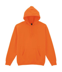 Kapuzenpullover für Erwachsene aus schwerem Mischgewebe, S Orange