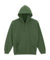 Kapuzenpullover für Erwachsene aus schwerem Mischgewebe, militärgrün