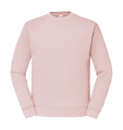 Klassisches Set-In-Sweatshirt, Puderrose