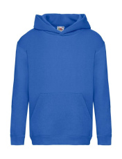 Premium-Sweatshirt mit Kapuze für Kinder, königsblau