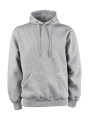 Kapuzen-Sweatshirt, graumeliert, Heidegrau