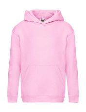 Premium-Sweatshirt mit Kapuze für Kinder, Hellrosa