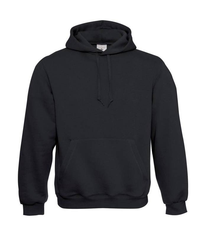Kapuzenpullover, schwarz – B&C (1)