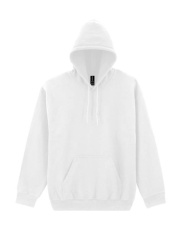 DryBlend Kapuzen-Sweatshirt für Erwachsene, weiß