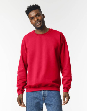 Heavy Blend Sweatshirt für Erwachsene mit Rundhalsausschnitt, rot – Gildan (2)