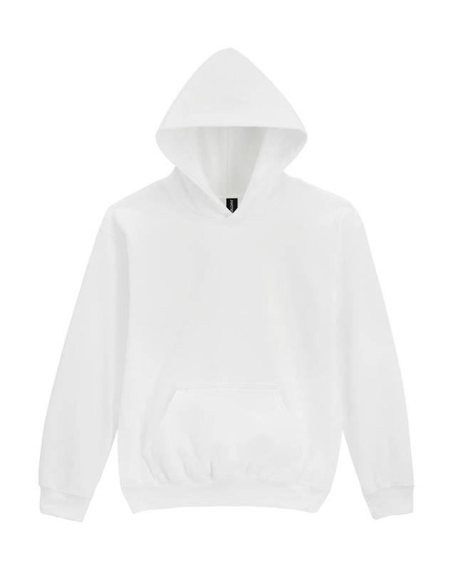 Softstyle Midweight Fleece-Hoodie für Kinder, weiß – Gildan (1)