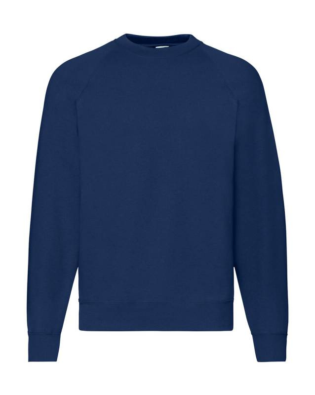 Klassisches Raglan-Sweatshirt, marineblau – Fruit of the Loom (1)