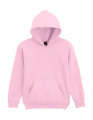 Softstyle Midweight Fleece-Hoodie für Kinder, Hellrosa