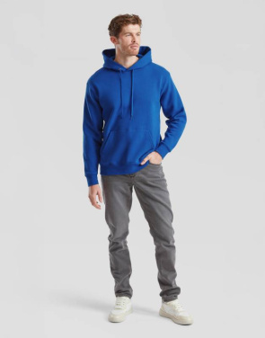 Premium Kapuzenpullover, bordeauxrot – Fruit of the Loom (4)