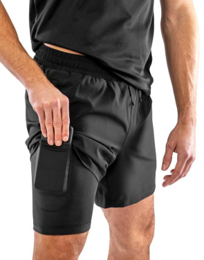 Spiro Recycled Shorts, schwarz – Spiro (2)
