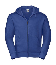 Authentische Herren-Kapuzenjacke mit Reißverschluss, leuchtendes Königsblau