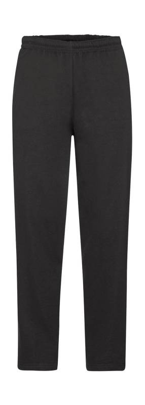 Klassische Jogginghose mit offenem Saum, schwarz – Fruit of the Loom (1)