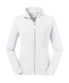 Authentische Damen-Sweatjacke, weiß