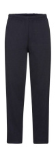 Klassische Jogginghose mit offenem Saum, tiefes Marineblau