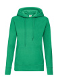 Klassischer Damen-Kapuzenpullover, Kelly Green