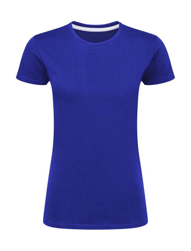 Signature Tagless Tee Damen, königsblau – SG Signature (1)